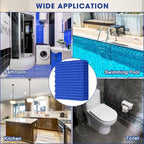 Drydiet 8 Pack Drainage Tiles Modular Interlocking Floor Tiles - Image 5