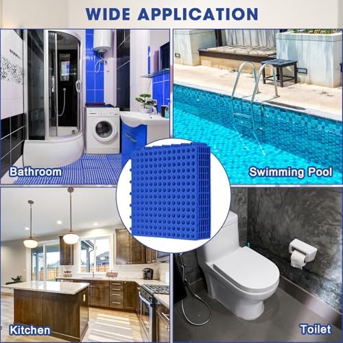 Drydiet 8 Pack Drainage Tiles Modular Interlocking Floor Tiles - Image 5