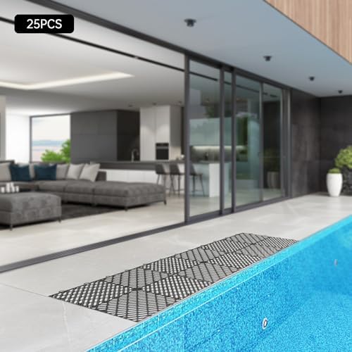 25PCS Interlocking Floor Tiles 12" x 12" Splicing Garage Flooring Tiles - Image 5