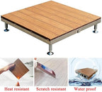 Heavy Duty Adjustable Floating Deck Platform Patio Flooring 84x84cm - Image 5