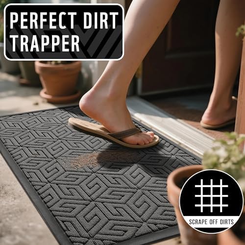 Yimobra Front Door Mat for Outside Entrance - Image 2