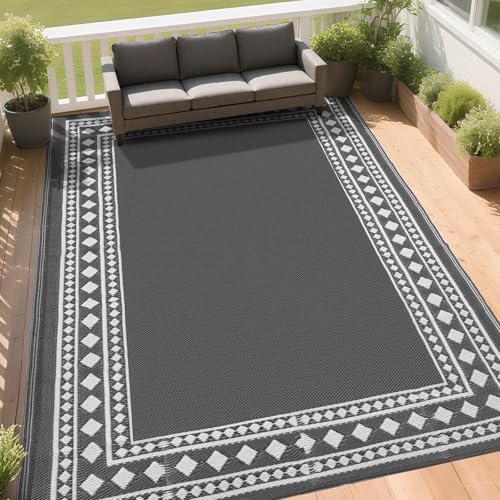 RURALITY Outdoor Rugs 6x9 Waterproof - Image 3