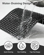 【10mm Extra Thick】36"x60" Heavy Duty Non-Slip Outdoor Rubber Door Mat - Image 3