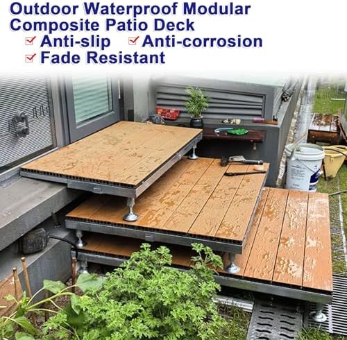 ESOYAWE Outdoor Raised Platform Deck - Image 5