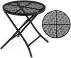 VINGLI Outdoor Folding Side Table by VINGLI