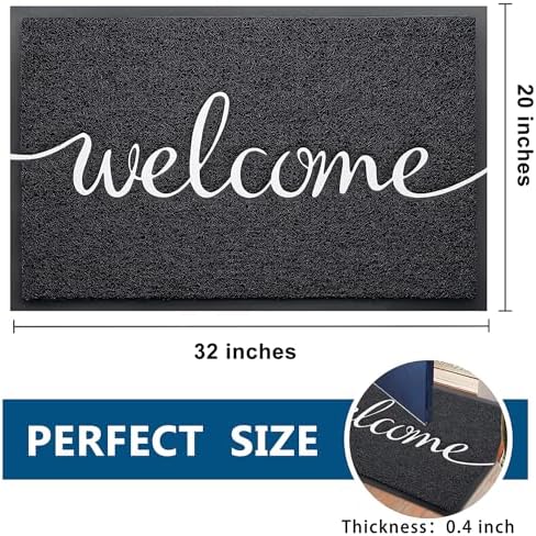 EARTHALL Funny Welcome Mats Outdoor, Front Door Mat - Image 2