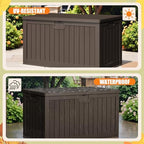 Devoko HDPE 240 Gallon Deck Box Double-Wall - Image 4