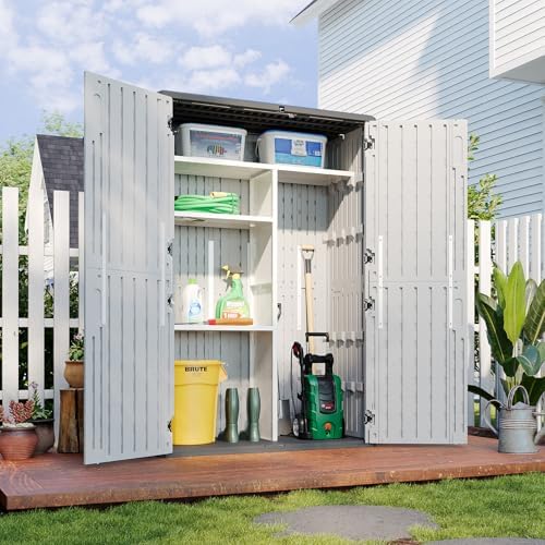 Aoxun 64 Cu.Ft Resin Storage Shed by Aoxun