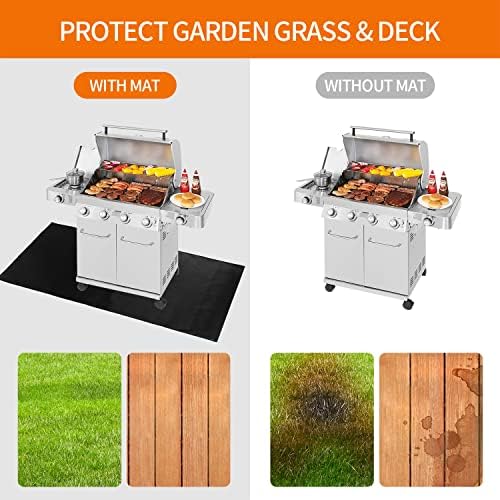 Large 65x40 inch under Grill Mats - Image 4