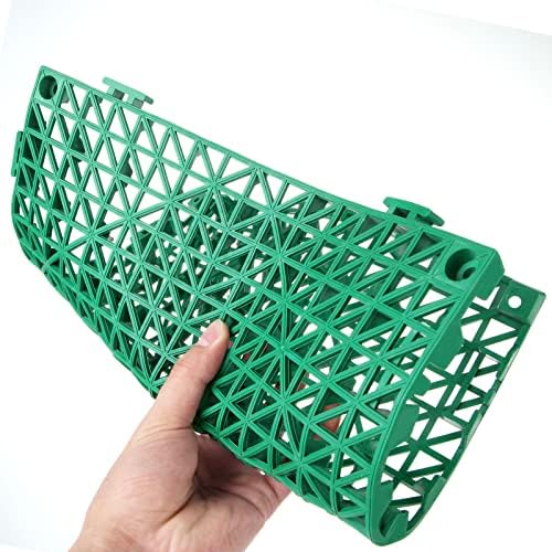 12 Pack 12'' x 12'' Interlocking Rubber Outdoor Flooring Tiles Non-Slip Shower - Image 4