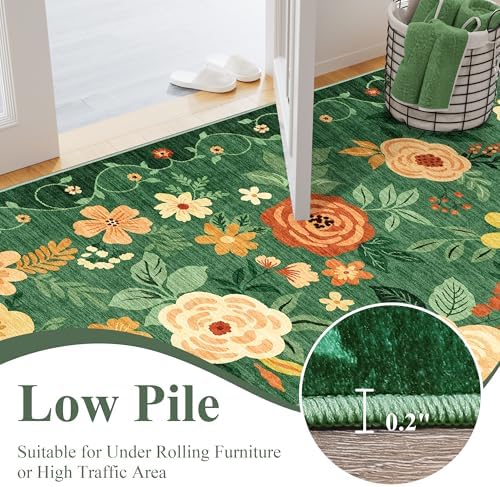 DUKINO 6ft Round Rug, Washable Circle Rug - Image 7