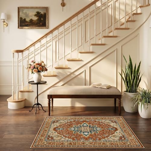 RELEANY Washable Area Rug, Small 2'6"x4' - Image 2