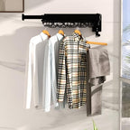 Kelisiting Clothes Drying Rack, Wall Mounted Laundry Drying Rack, Upgrade - Image 3