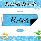 Tinideya Pool Deck Mats Non Slip Rubber - Image 3