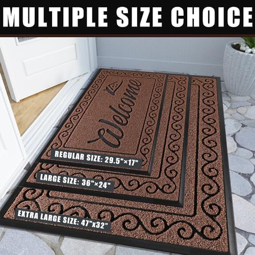 Yimobra Welcome Mat, Heavy Duty Sturdy Door Mats - Image 6