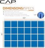 CAP Puzzle Exercise Mats | 1/2” Thick EVA Interlocking Foam Tiles - Image 4