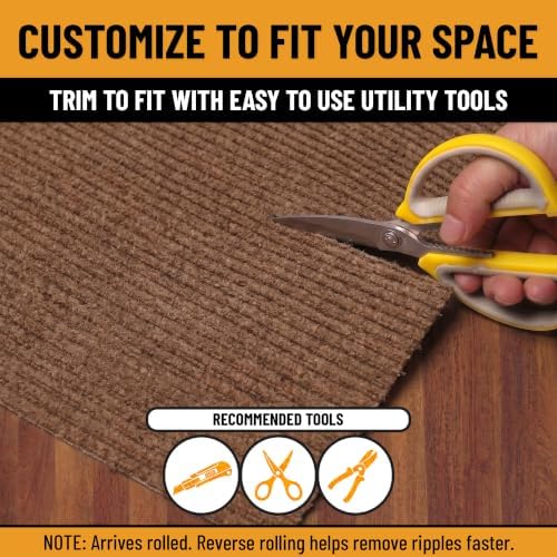 Ottomanson 3x46 Hallway Runner Rug – Non-Slip Indoor Outdoor Door Mat - Image 4