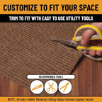 Ottomanson 3x46 Hallway Runner Rug – Non-Slip Indoor Outdoor Door Mat - Image 4