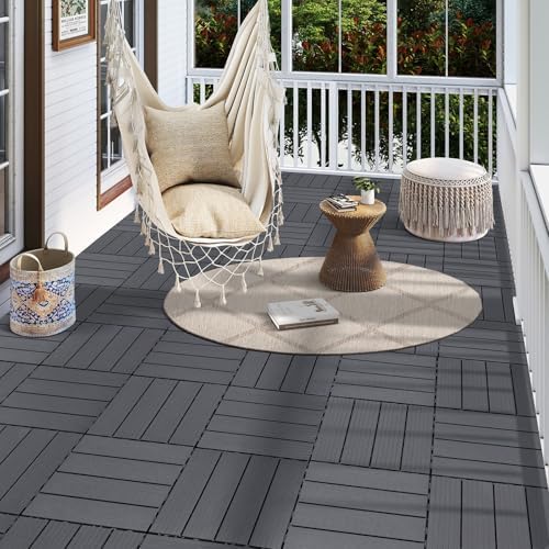 22 PCS Interlocking Deck Tiles - Image 2