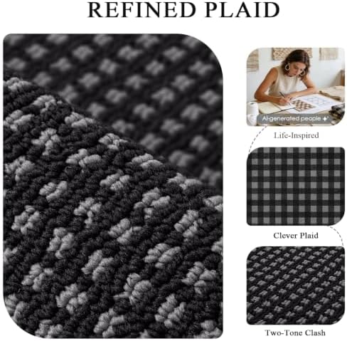 hicorfe Waffle Door Mat Indoor Entrance - Image 2