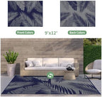 GENIMO Outdoor Rug, Waterproof Plastic Rugs - Image 2