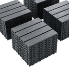 44-Pack Interlocking PP Deck Tiles, All-Weather Anti-Slip Patio Tiles - Image 6