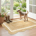 Boho Scalloped Outdoor Rug by Othilic