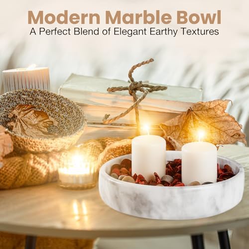 FNTSTICGOODS Marble Decorative Bowl - Image 5