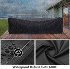 Outdoor Patio Furniture Covers Waterproof 96" L x 64" W x 40" H Rectangular - Image 4