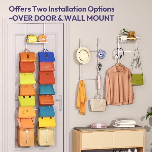 SWTYMIKI Over The Door Purse Organizer - Image 6