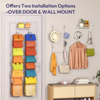 SWTYMIKI Over The Door Purse Organizer - Image 6