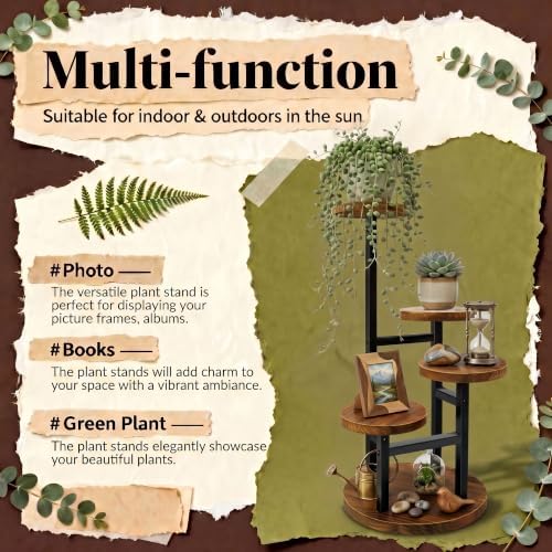 GEEBOBO 4 Tier Plant Stand Indoor - Image 5