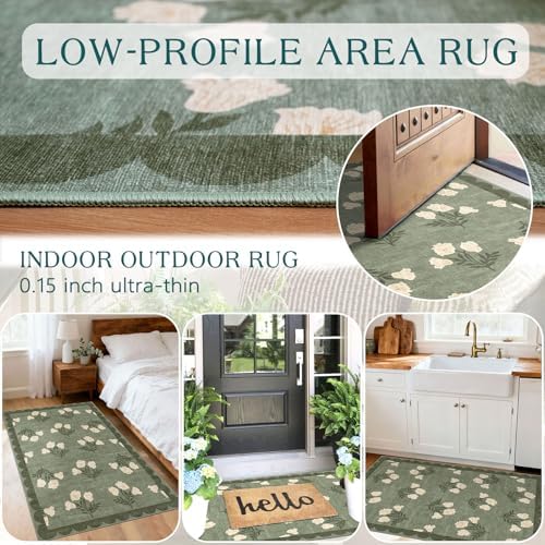 Floral Outdoor Rug - Image 5