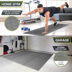 ProsourceFit Exercise Puzzle Mat 1/2-inch, EVA Interlocking Foam Floor Tiles - Image 3