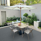 Plastic Interlocking Deck Tiles Waterproof 12x24'' Exstra Long Patio Flooring - Image 7