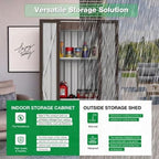 AECOJOY Outdoor Storage Cabinet Waterproof - Image 2
