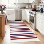 KILOCOCO 250th Anniversary Patriotic Striped Rug 3x5 ft - Image 4