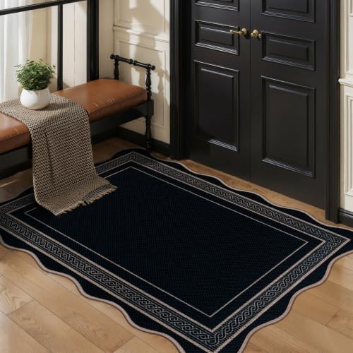 Tangsoo Scalloped Easy Jute 2x3 Small Rug - Image 2