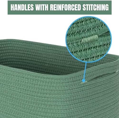 MINTWOOD Design 3-Pack Decorative Woven Storage Baskets - Image 7