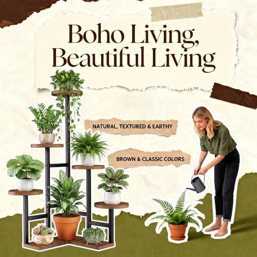 GEEBOBO 6 Tiered Plant Stand Indoor - Image 2