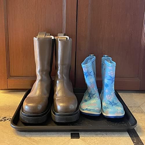Boot Tray for Entryway Indoor, Heavy Duty Shoe Mat Tray 3 Packs, 16.7"x12.8" - Image 4
