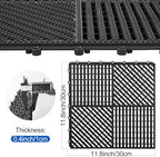 ToLanbbt Modular Interlocking Cushion 12P 11.8" x 11.8" Interlocking Rubber - Image 2