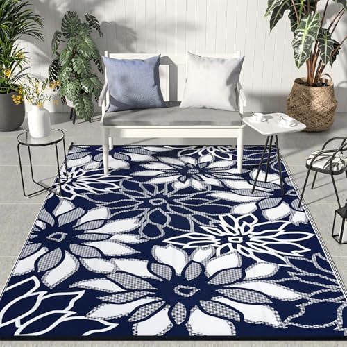 GENIMO Outdoor Rug, Waterproof Plastic Rugs by GENIMO