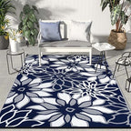 GENIMO Outdoor Rug, Waterproof Plastic Rugs by GENIMO