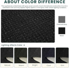 KOZYFLY Black 2.5'x12' Runners Rugs - Image 3