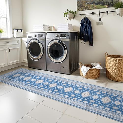 2x10 Runner Rug Washable Non Slip Boho Floor Mat - Image 6