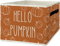 Hello Fall Pumpkin Storage Bins & Boxes by EGBTL