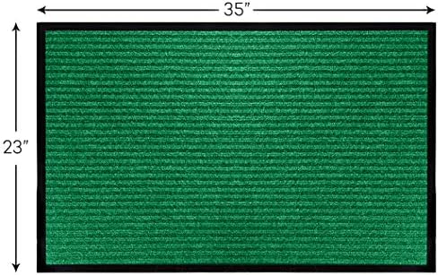 LuxUrux Striped Green Door Mat 2-Pack - Image 2