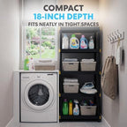 Simpli-Magic 5-Tier Heavy Duty Plastic Storage Shelving Unit, Garage & Basement - Image 4