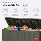 Keter Marvel 71 Gal Outdoor Storage Box - Image 5